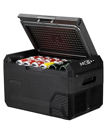 Amazon.co.jp: Tecnolove 車載冷蔵庫 18L -20℃～20℃ 急速冷凍