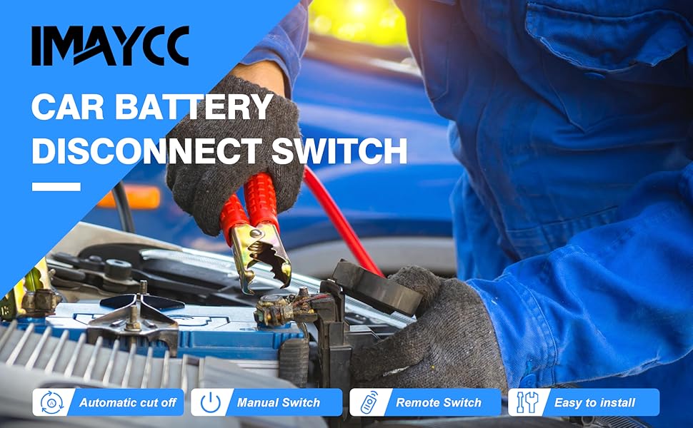 kill switch remote battery disconnect switch 12v battery cut off switch 12v