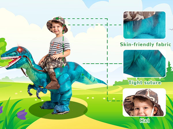 GOOSH Inflatable Dinosaur Costume