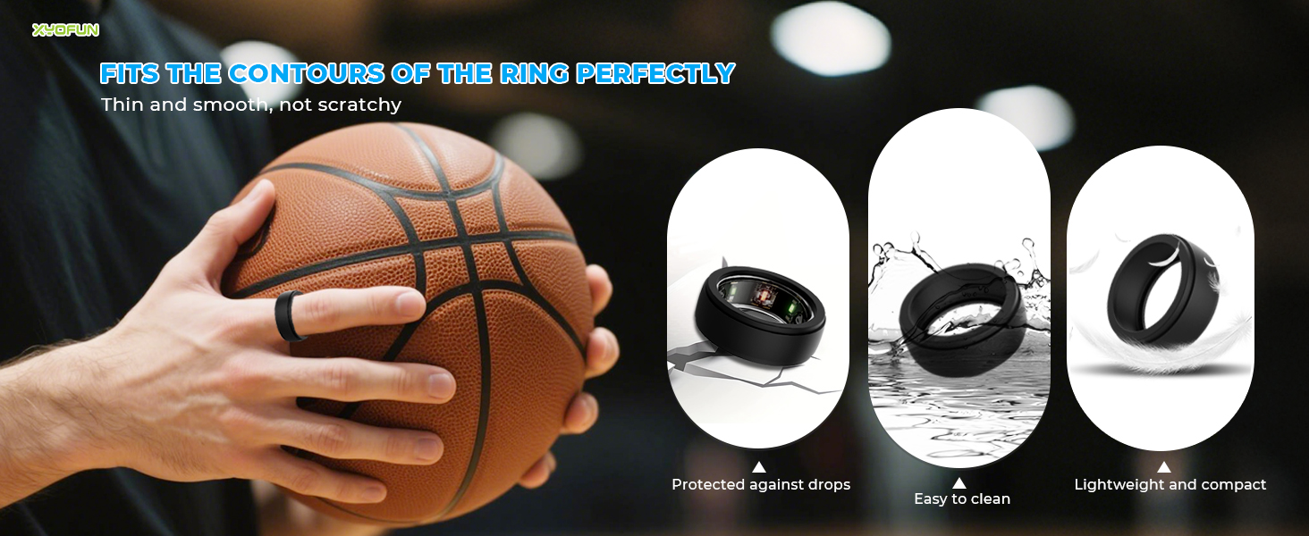silicone ring protector, ring protective case, silicone ring case, oura ring covers for men gen 4