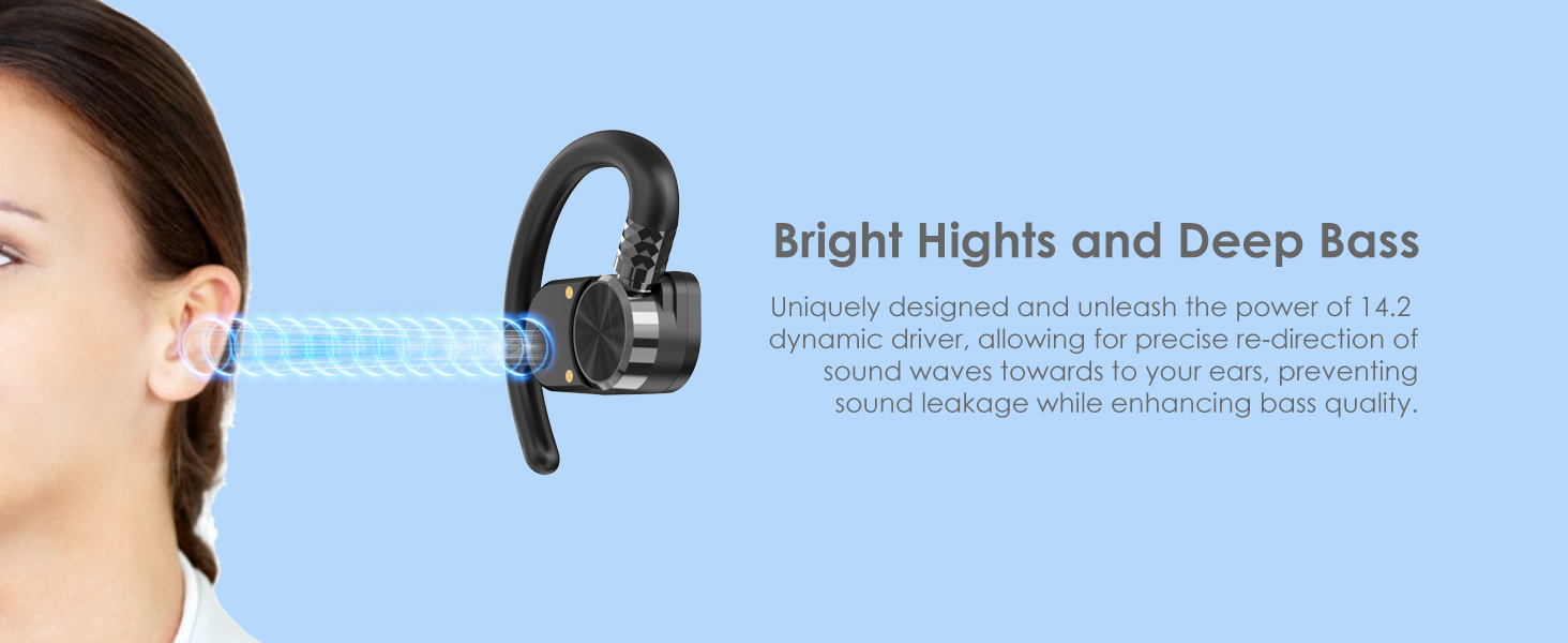 Open Ear Headphones Bluetooth