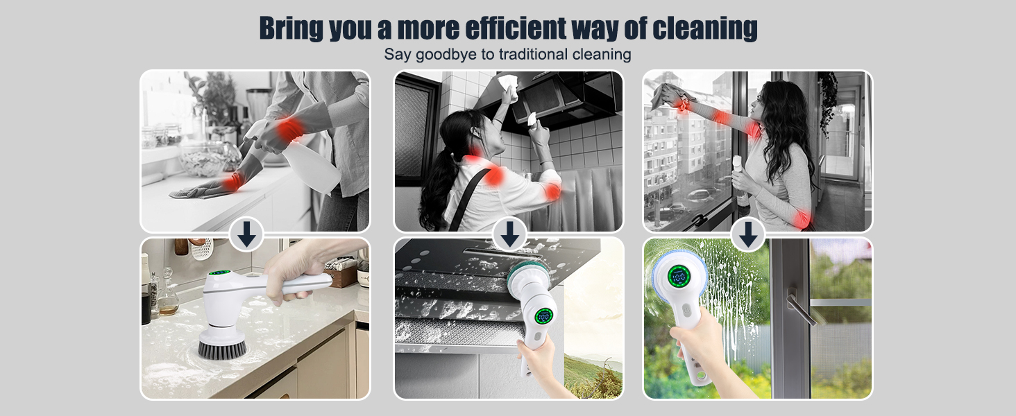 Electric Spin Scrubber