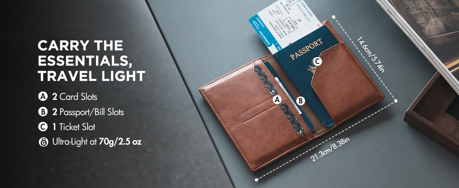 leather canada passport holder rfid wallet cover travel organizer blocking