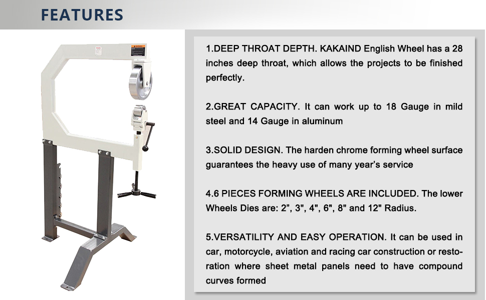 English Wheel-features