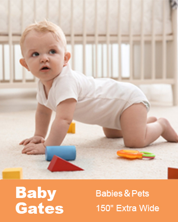 porte de bébé rétractable