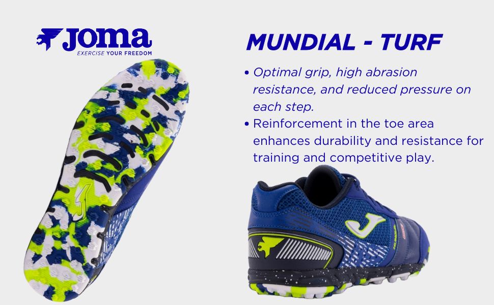 Amazon.com | Joma - Soccer Shoes for Turf, Blue 6.5-11
