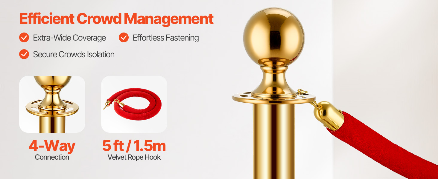 velvet ropes and posts