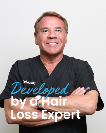 Hair loss expert doctor recommended physician recommended hair falling out balding bald thin hair