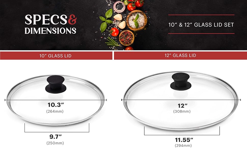 Top 10 Best glass lids for frying pans Reviews Chef's Resource