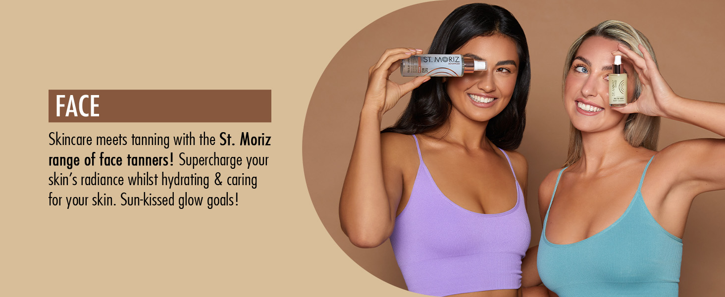 Tan boosting face drops