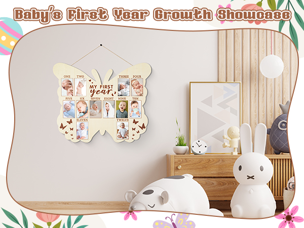 Photo Frame Neutral Baby Keepsake Frame