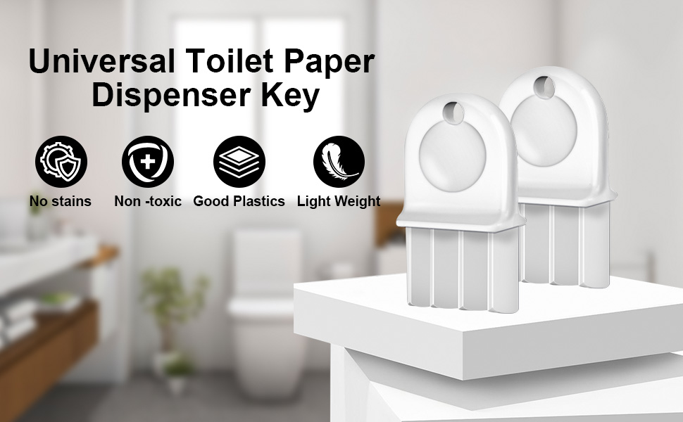 Paper Towel Dispenser Key, Universal Dispenser Key,Toilet