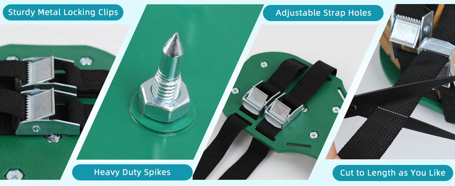 Epoxy Shoes, Upgraded Fully Assembled Gunite Spike Shoes for Epoxy