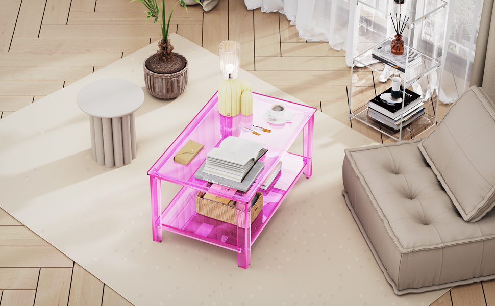 solaround Acrylic Side Table