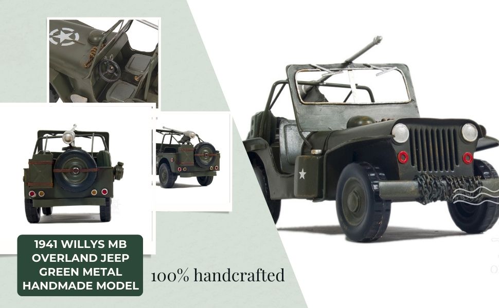 Amazon.com: Old Modern Handicrafts 1941 Willys MB Overland