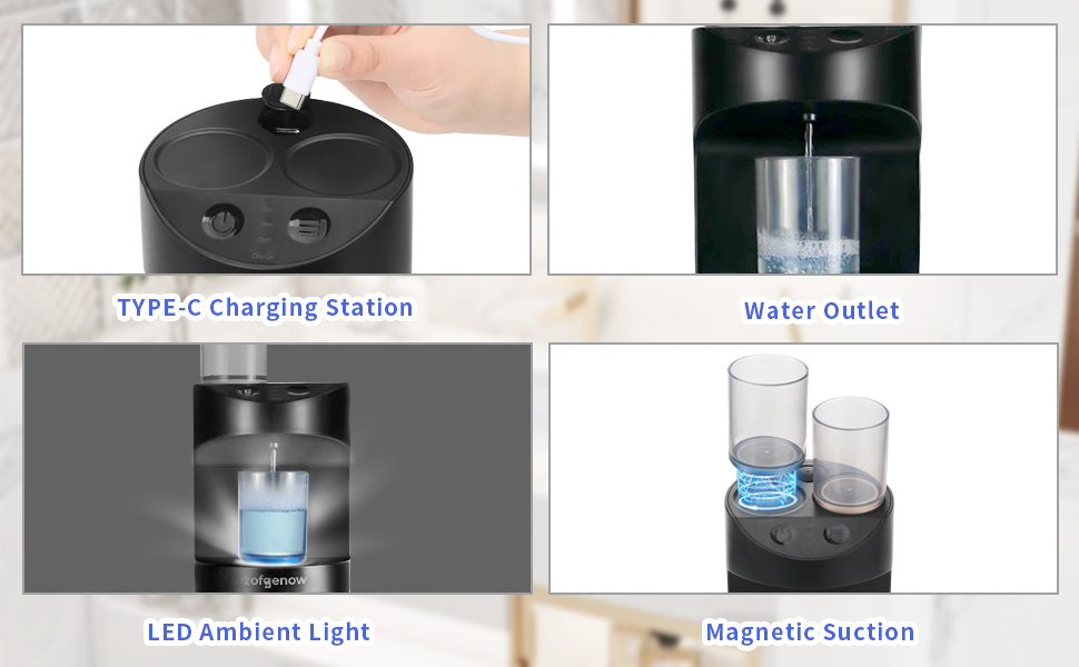 Automatic Mouthwash Dispenser for Bathroom,Bathroom