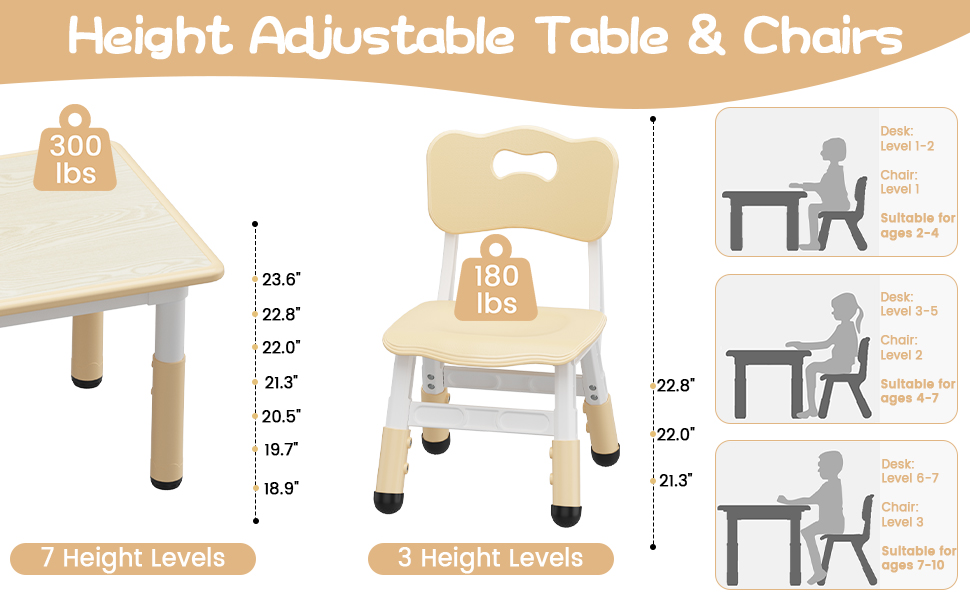 toddler table and chairs set