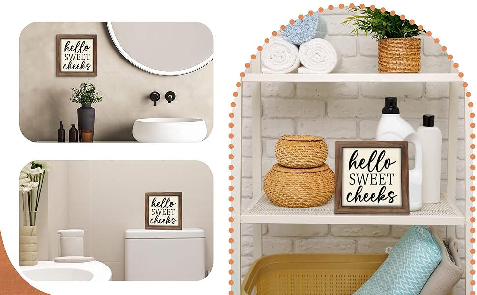 Rustic Farmhouse Bathroom Decor