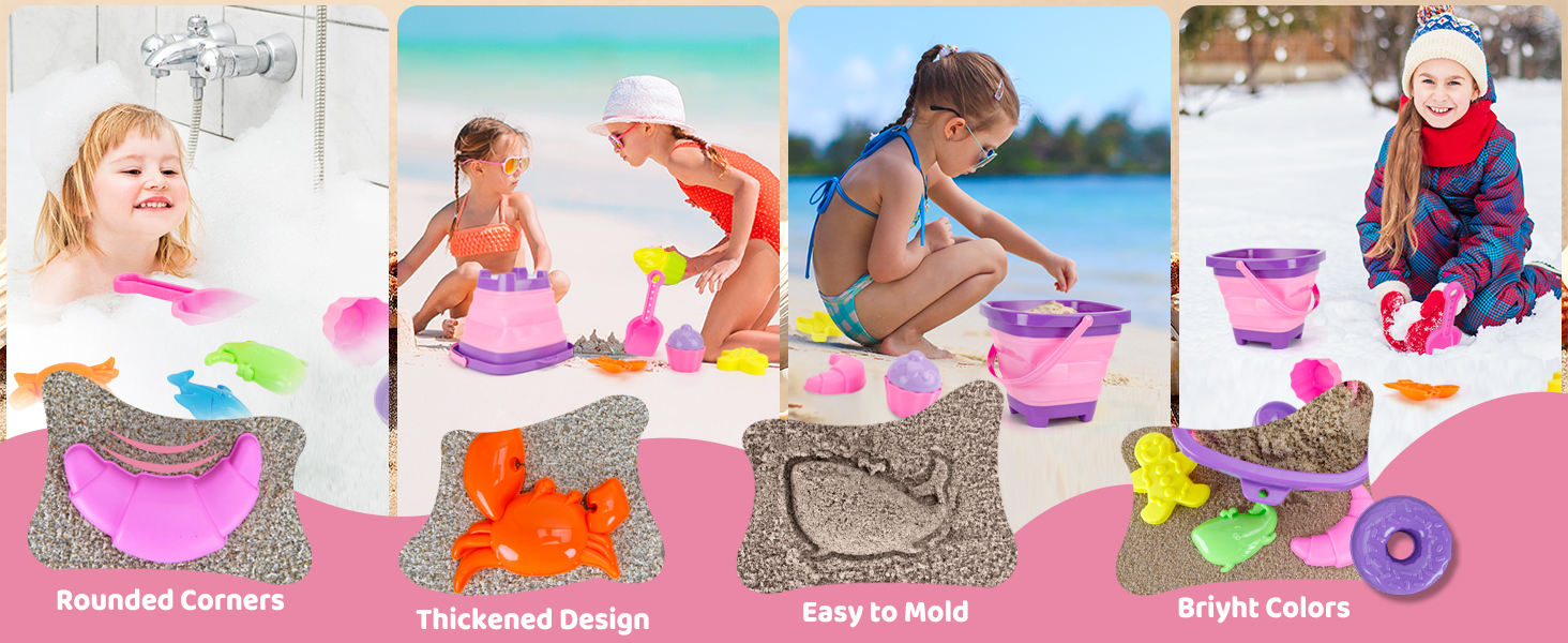 Collapsible Beach Toys Set