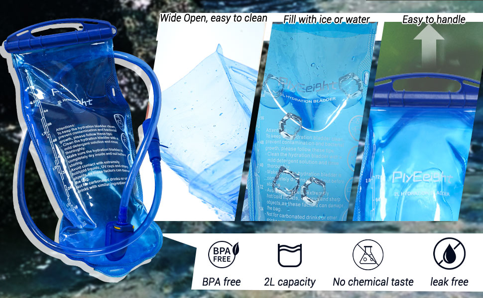 water bladder for hiking