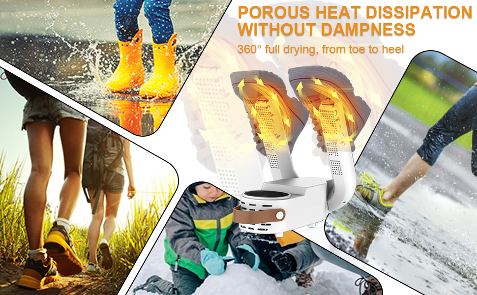 Boot Dryer for Boots, Small Dehumidifier Telescopic Ports