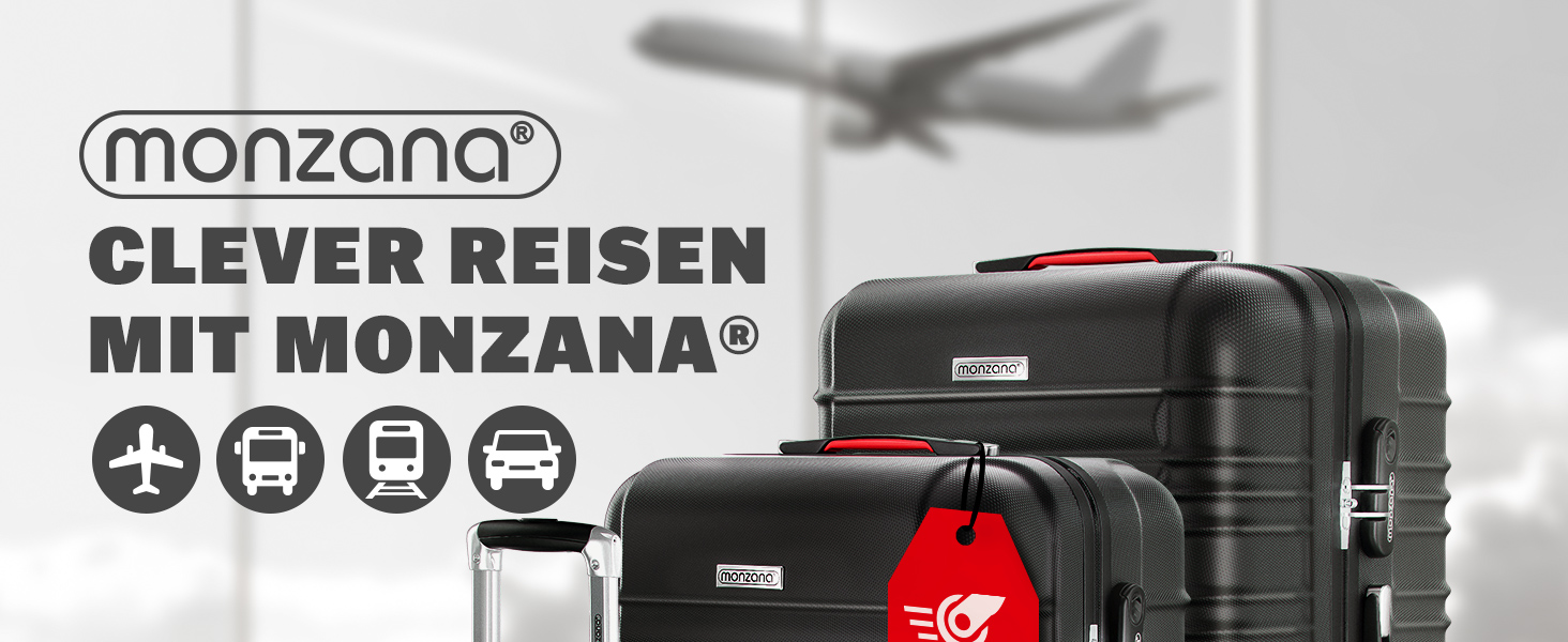 Monzana Kofferset Reisekoffer S-M-L-XL ABS Hartschalen Gel-Griffe 4 Rollen Navy
| Monzana Kofferset 4 Rollen Schloss Fü 826e9277 6529 40b5 A75d 88209c157230. CR0,0,1464,600 PT0 SX1464 V1