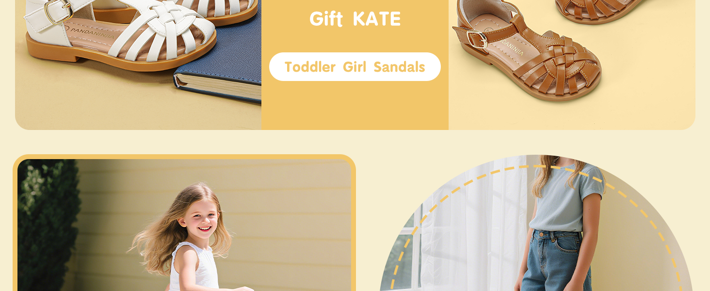 girls brown sandals