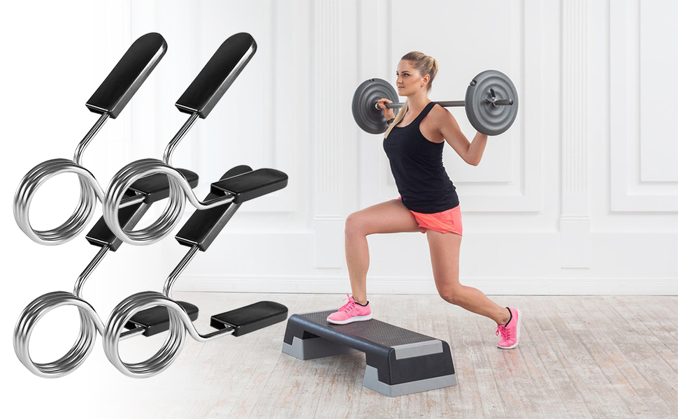 Feder-Feststeller Hantelverschlüsse