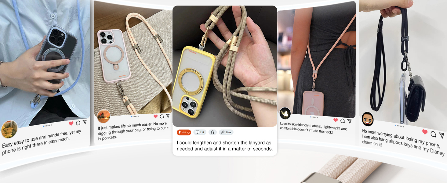 phone lanyard crossbody