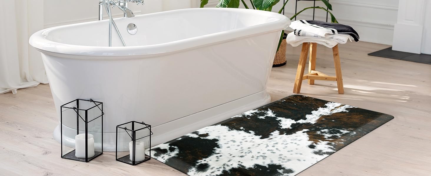 Tyrot Cowhide Kitchen Mat Cushioned Anti Fatigue 1/2 Inch