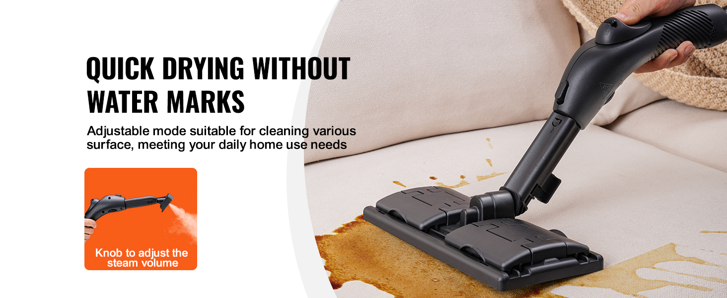 VEVOR Steam Cleaner for Home Use, Portable Steam Cleaner