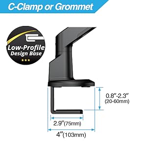 Save Space with 2 Mounting Options
