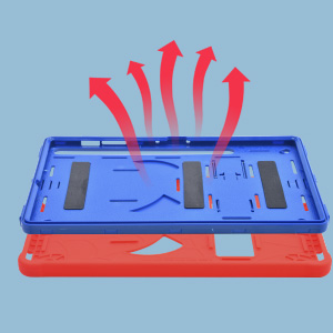 DETUOSI Kids Case for Samsung Galaxy Tab S9 Plus/ S9 FE Plus 5G 12.4" Heavy Duty Shockproof Cover