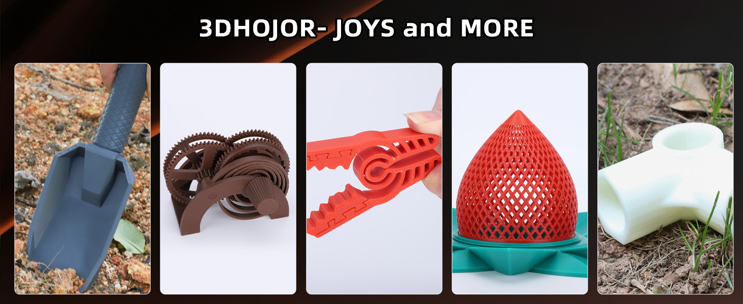 ABS Filament 1.75mm, ABS 1kg Spool (2.2lbs),3D Printer Filament,Dimensional Accuracy +/- 0.03 mm, Fit Most FDM Printer-Red 13 3DHoJor