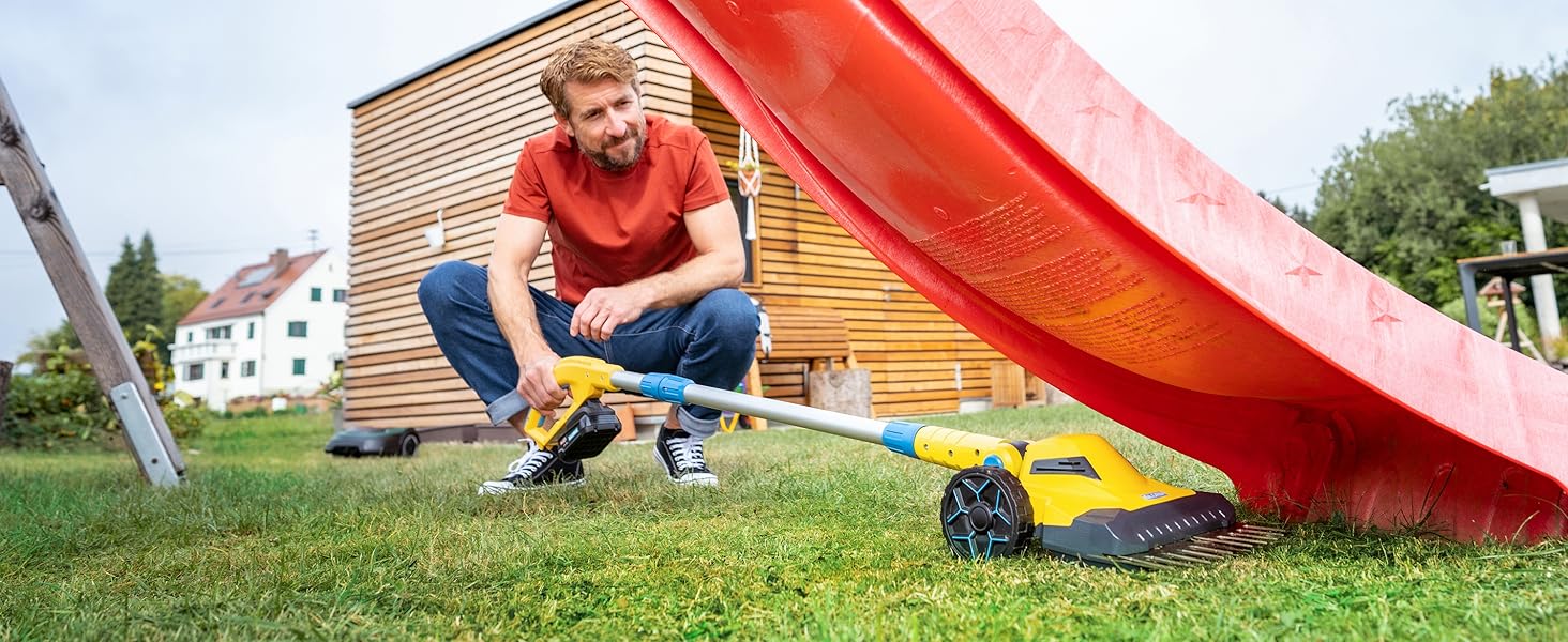 GLORIA Akku Rasenund Kantenschneider FineCut 18V Set Ergänzung für