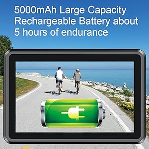 rechargeable e-bike cameras