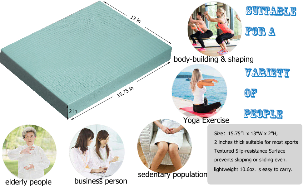 Balance Pad, Foam Balance Pad, Balance Pads for Physical