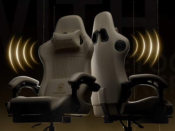 椅子 match.kh Amazon.com: GTPLAYER Gaming Chair with Speakers, Video Game