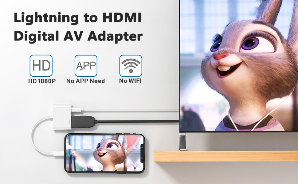 lightning to hdmi
