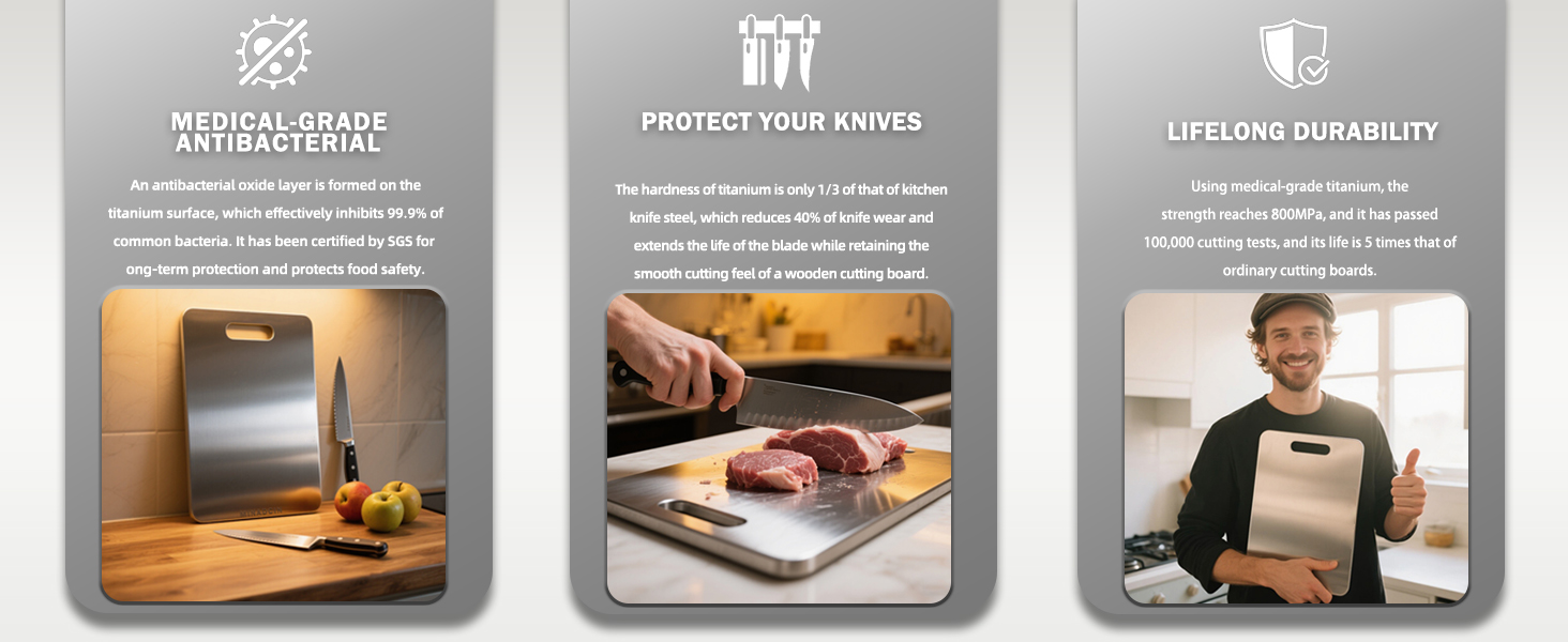 Titanium Cutting Board