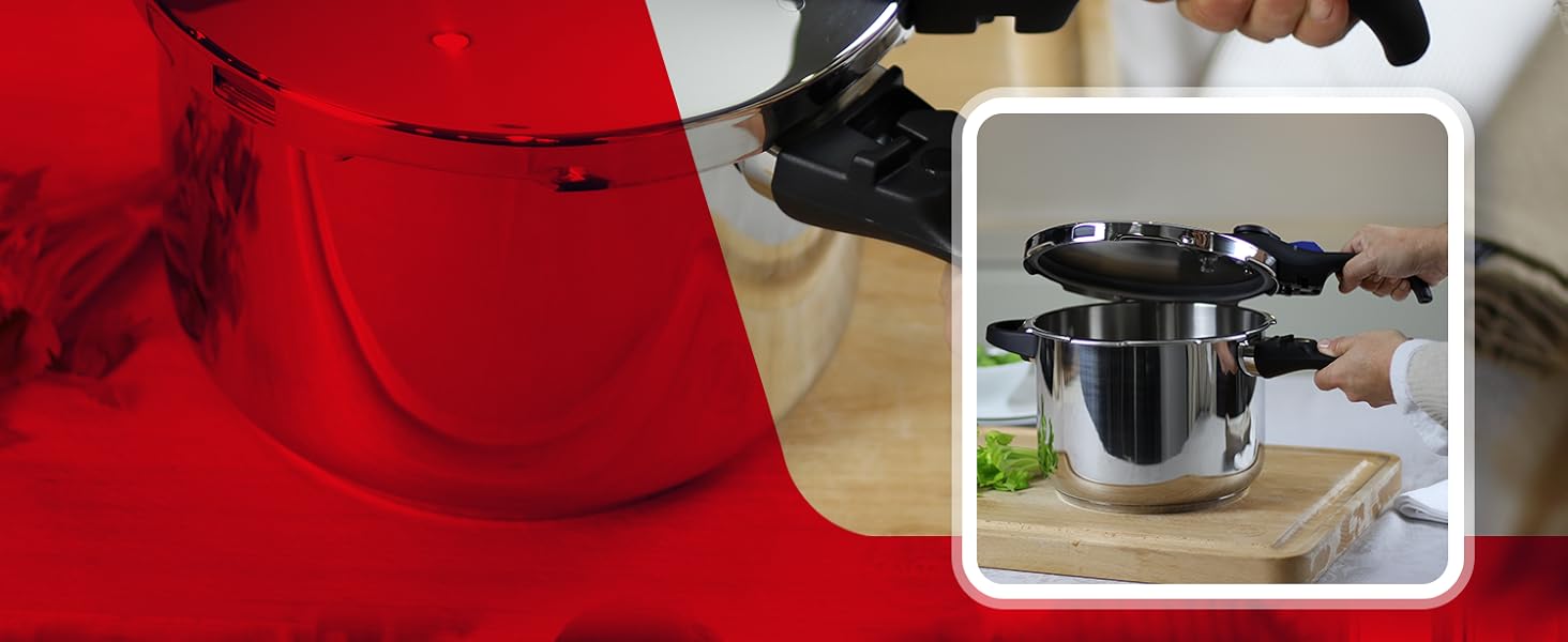 QUICK PRESSURE COOKER; FAST PRESSURE COOKER; PRESSURE COOKER; RAPID PRESSURE COOKER