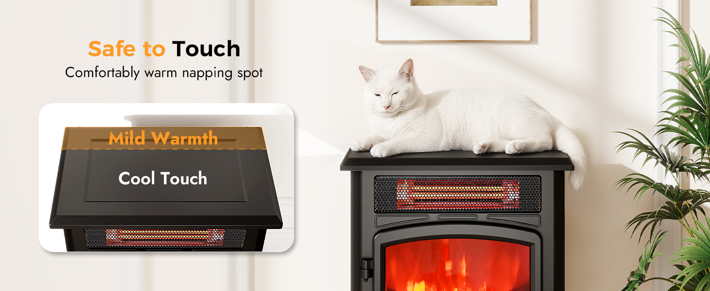 electric fireplace stove heater