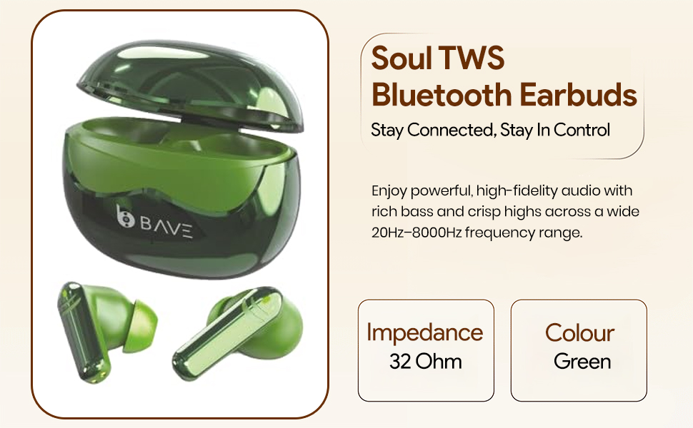 BAVE Soul TWS Bluetooth Earbuds SPN-JGSP
