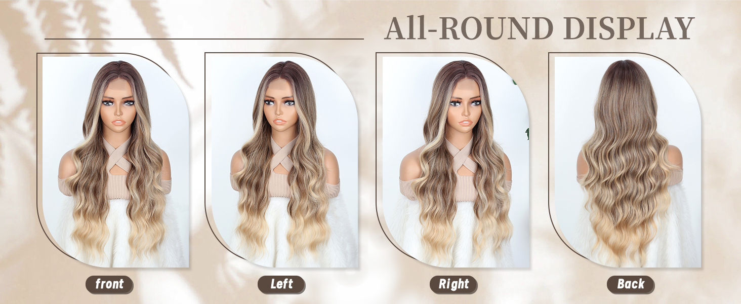 long wavy wig