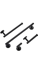 Solepearl Toallero 4 Piezas Set de Accesorios de baño ...