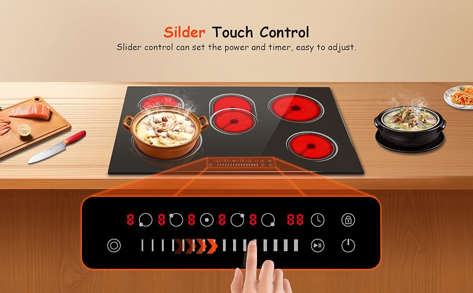 30 inch cooktop electric