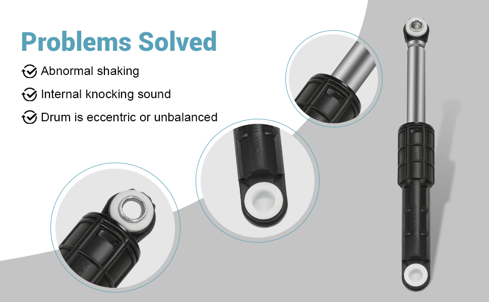 Upgraded 4 Pack DC6600470D Washer Shock Absorber Fit for