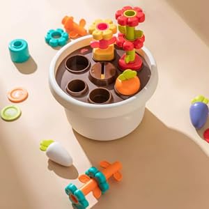 1 year old girl toys, Toys For 1 + Year Old Girl, Flower Toys,  Educational Toys, Building Toys