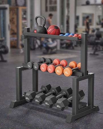heavy duty dumbbell rack