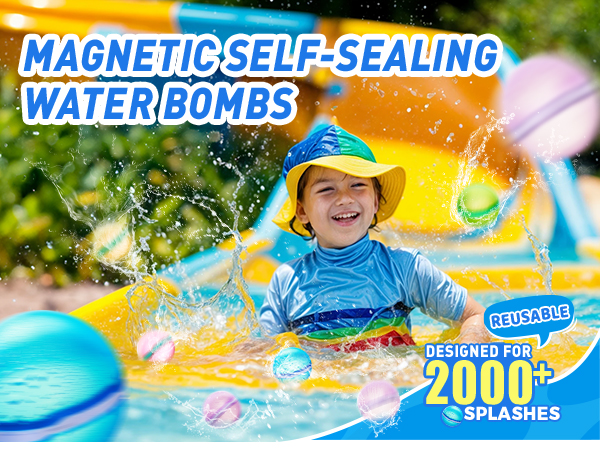 Reusable water balloons for kids